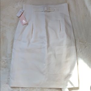 NWT Rebecca Taylor White Skirt